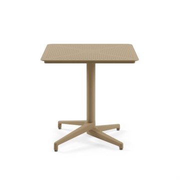 Plastik Iç ve Dış Mekan uyumlu 70*70cm Sabit masa CRM31