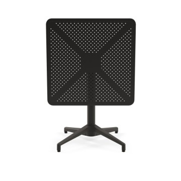 Plastik Iç ve Dış Mekan uyumlu 70*70cm katlanır masa CRM32