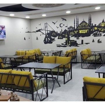 Cafe, Restaurant Metal Sedir MS10